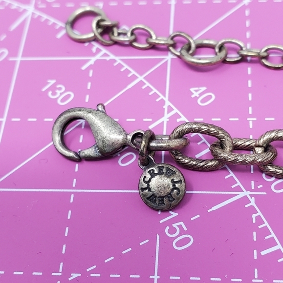 J. CREW MULTI-COLORED RHINESTONE STATEMENT NECKLACE WOMEN JEWELRY GREY PURPLE - Picture 11 of 12